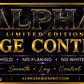 Alpha Edge Control
