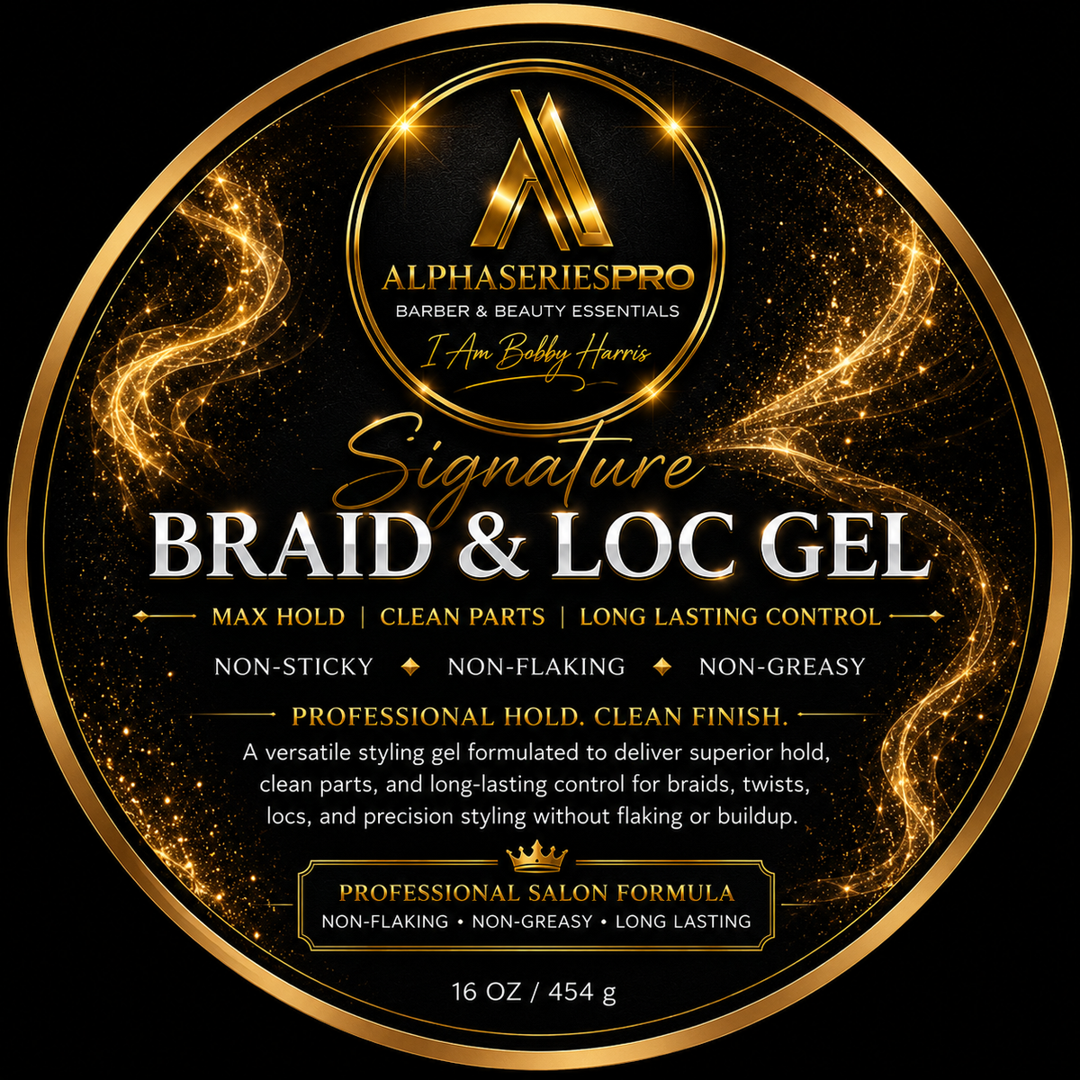 Limited Edition Braid & Loc Gel (16oz)