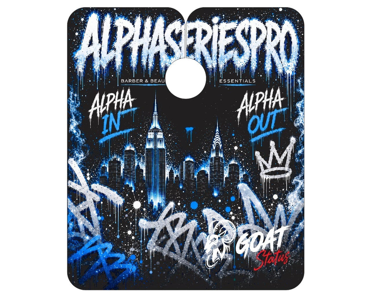 Signature Barber Cape Alpha Graffiti…