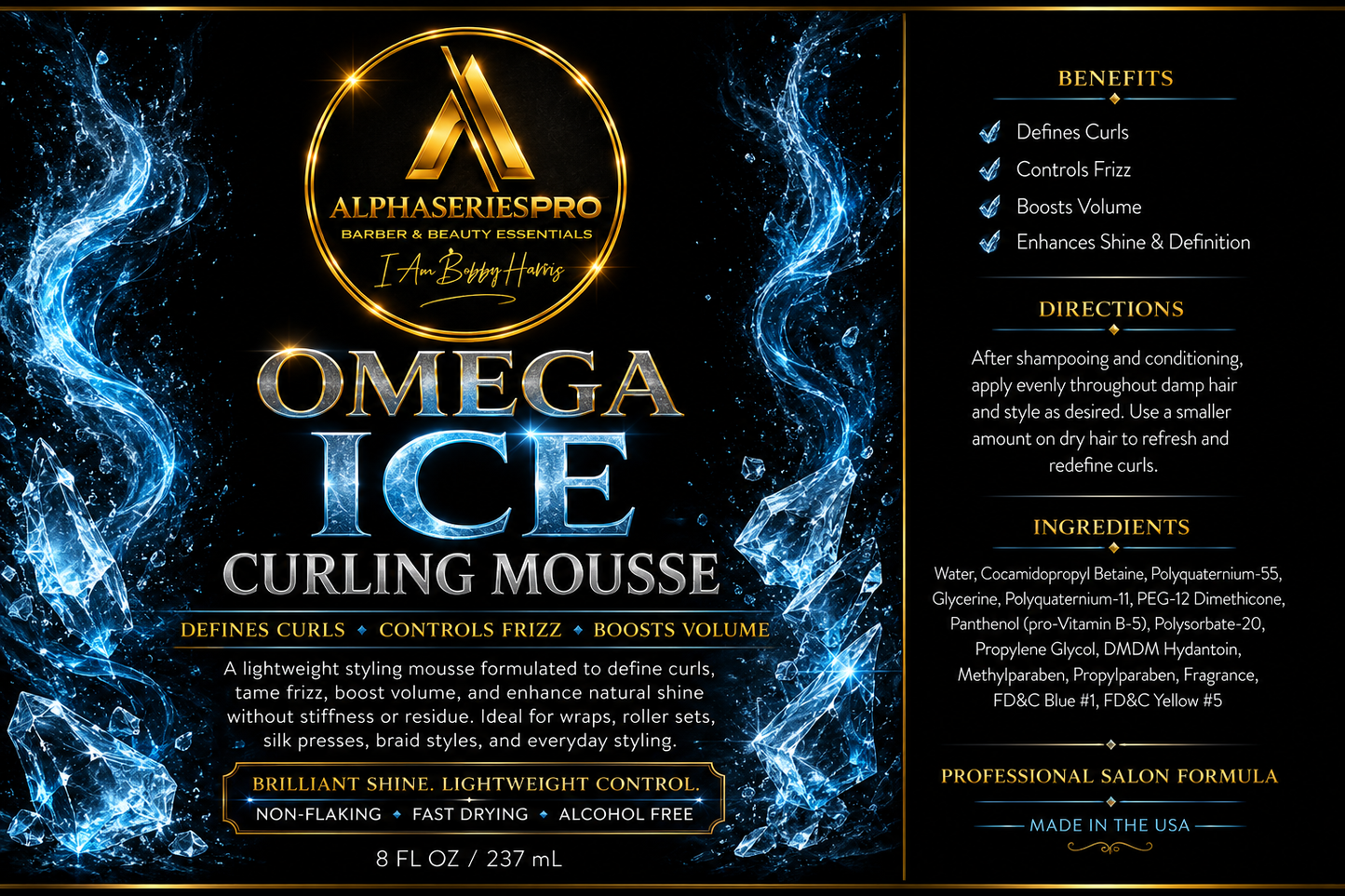 Omega Ice (Curling Mousse)