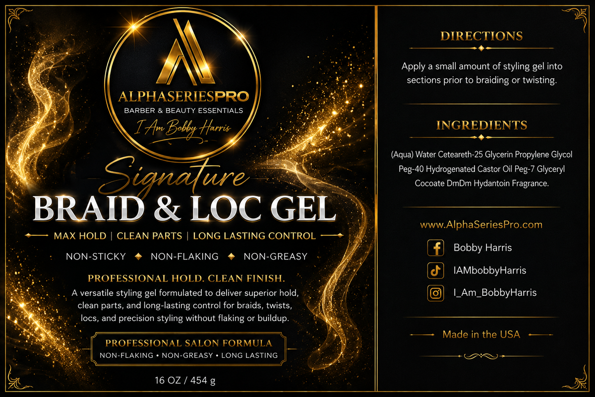 Limited Edition Braid & Loc Gel (16oz)