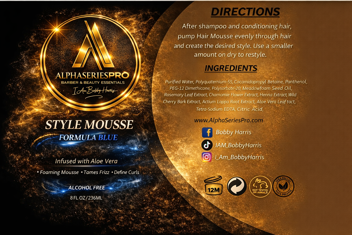 Style Mousse (Formula Blue)