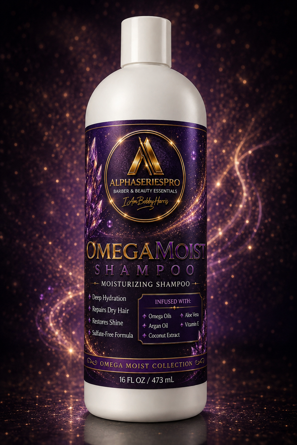 Omega Moist Collection Shampoo 16oz
