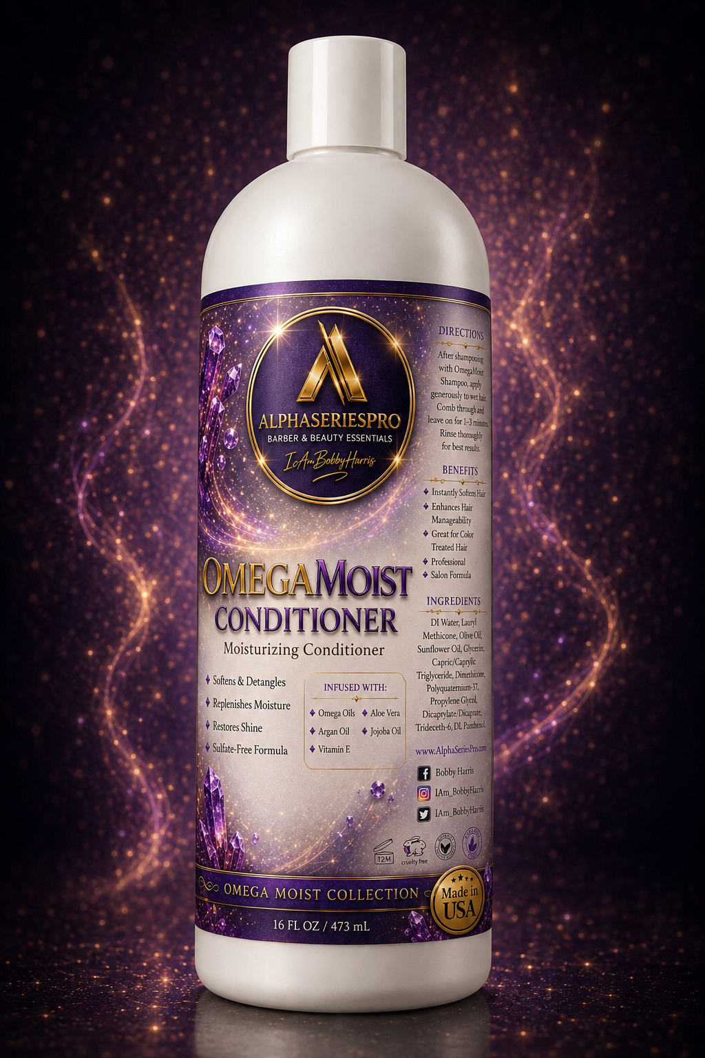 Omega Moist Collection Conditioner 16oz