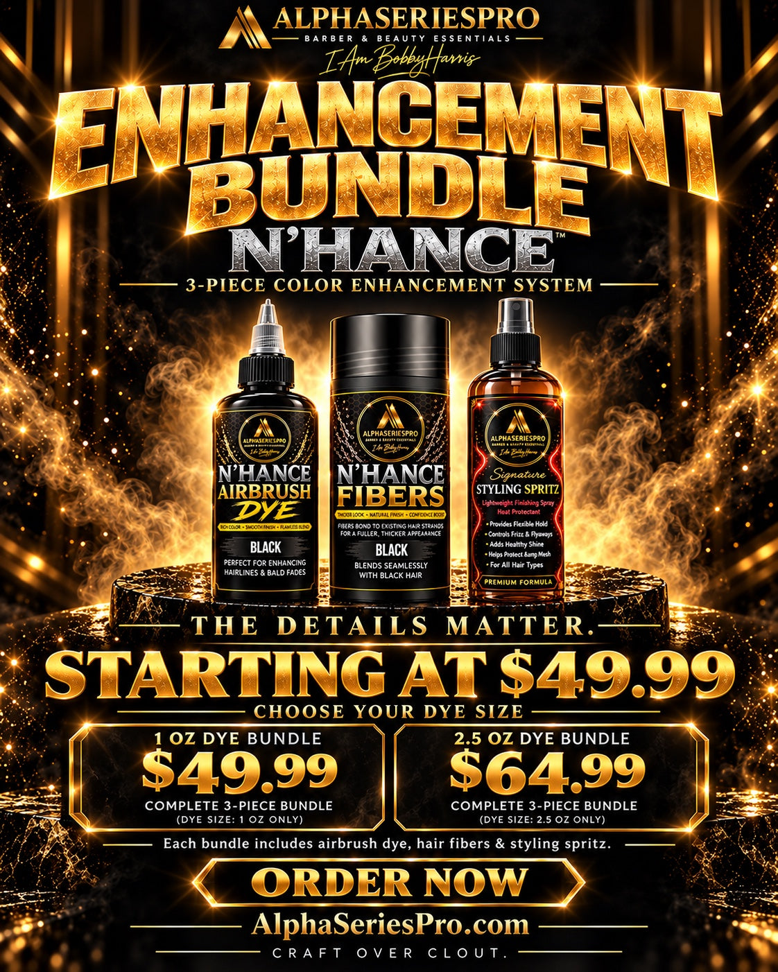N’Hance Enhancement Bundle — 1 oz $49.99, 2.5 oz $64.99