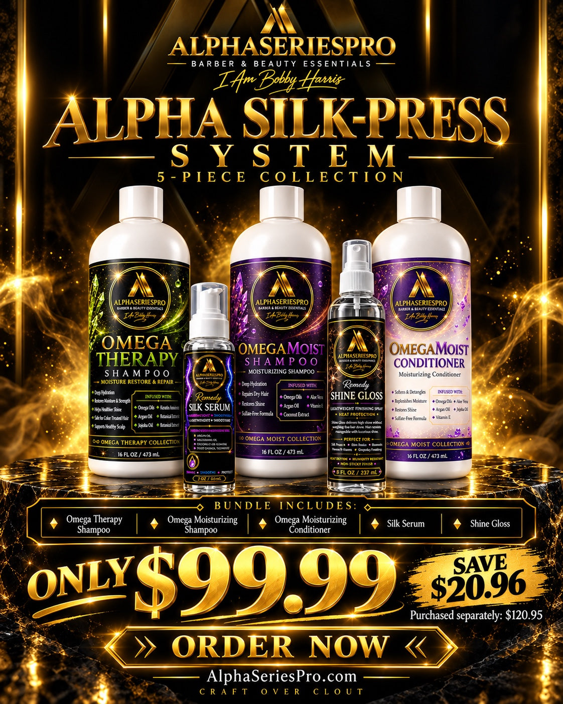 Alpha Silk-Press System — $99.99