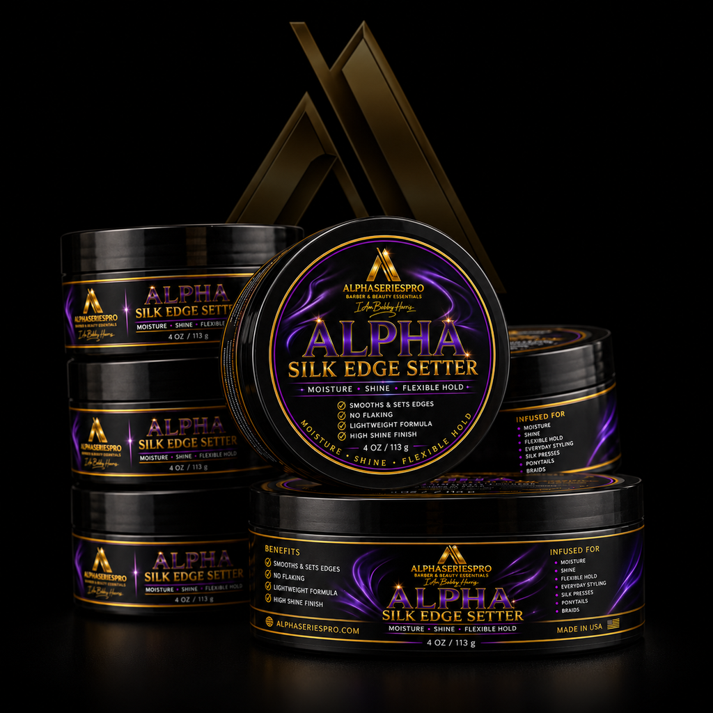 Alpha Edge Setter on a black Alpha Series Pro studio background