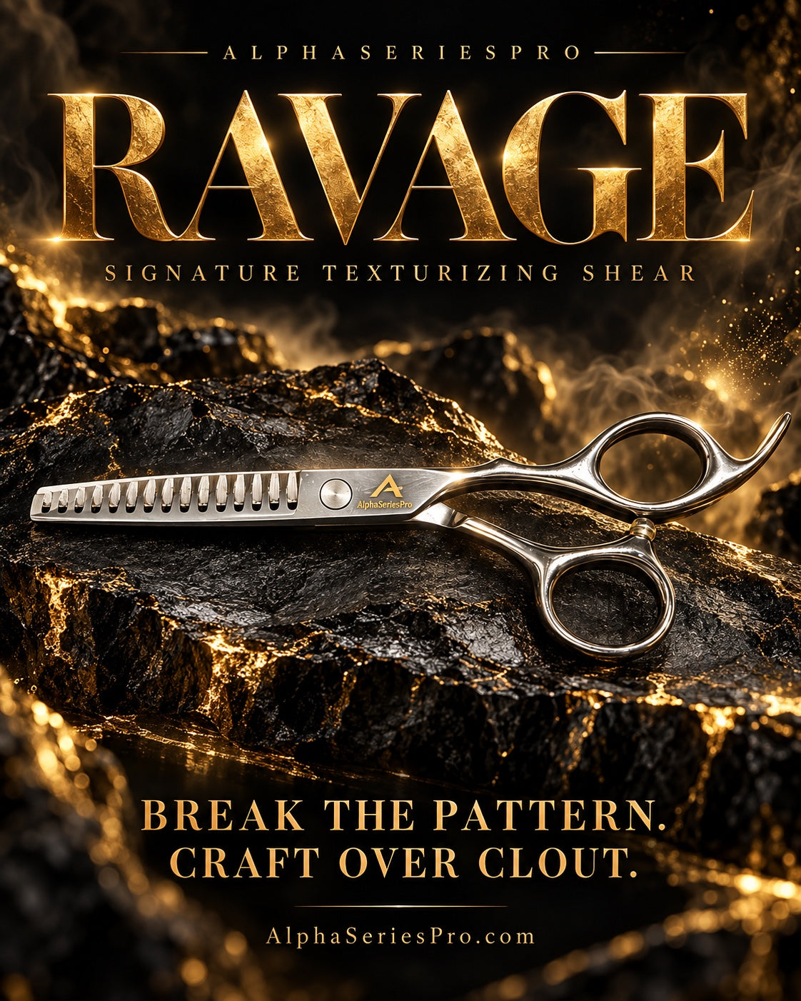 AlphaSeriesPro RAVAGE Signature Texturizing Shear
