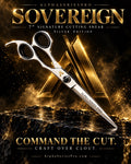 AlphaSeriesPro SOVEREIGN 7” Signature Cutting Shear — Silver