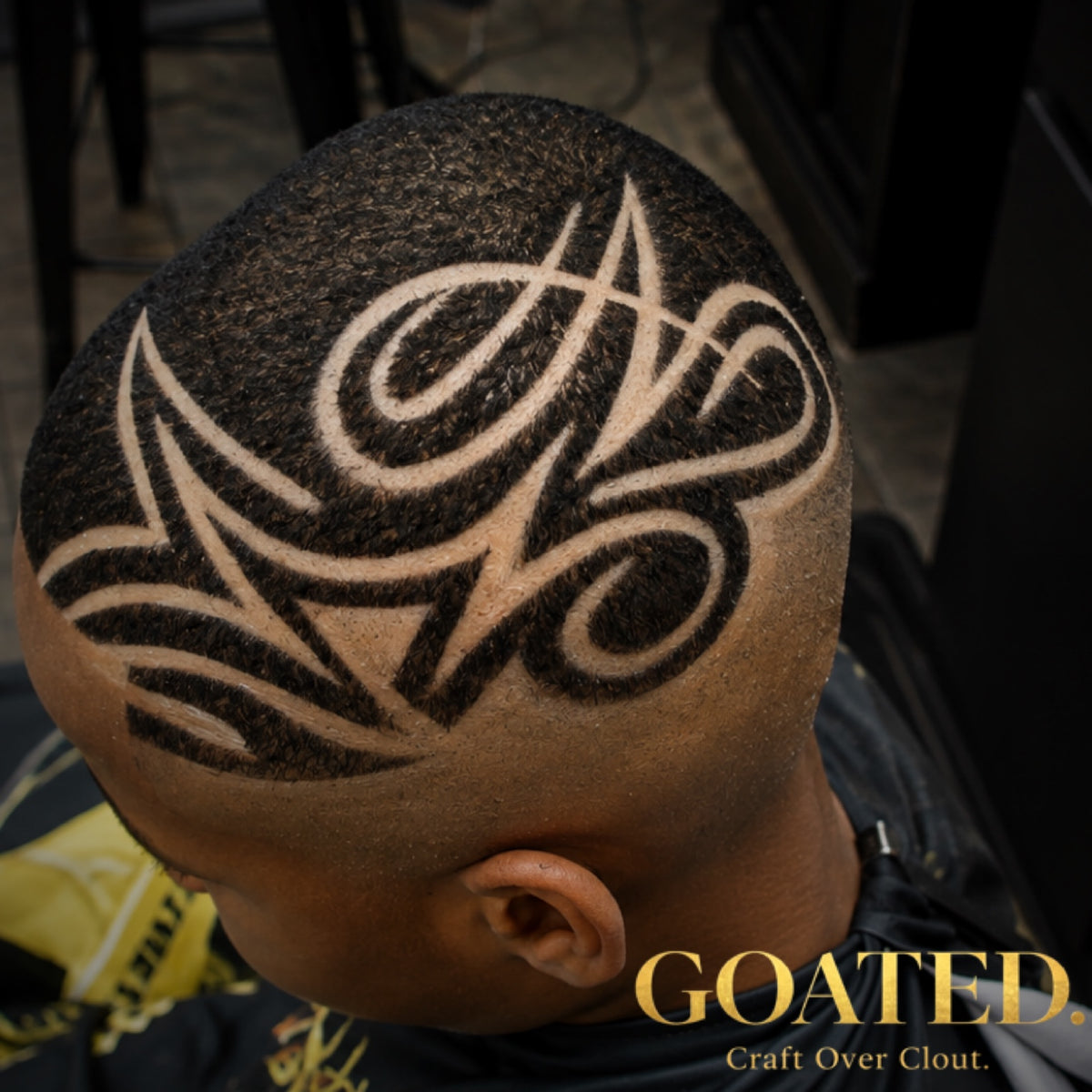 Men's freestyle design with angular detail by Bobby Harris using Alpha Series Pro
