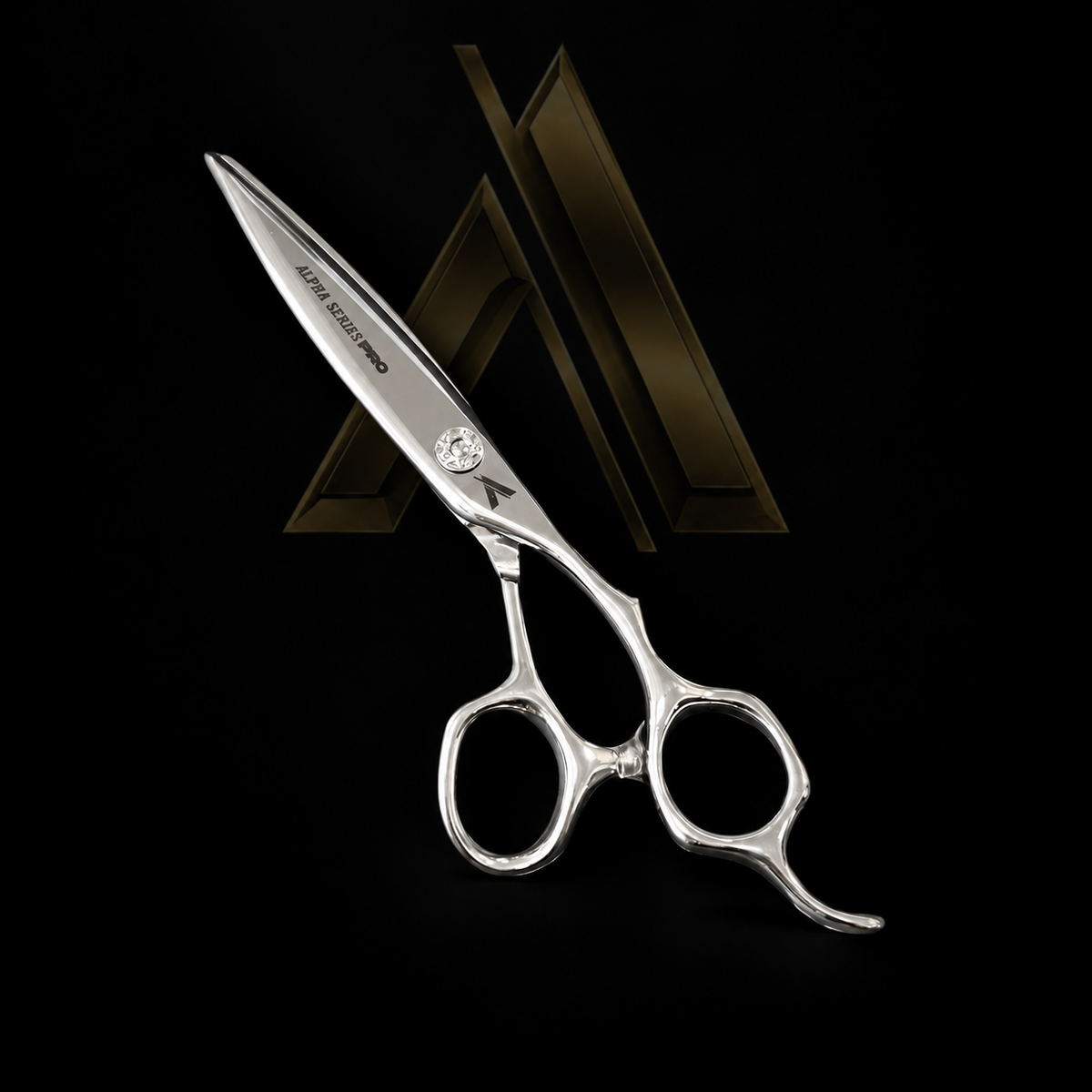 Signature Shear (Big Knife Blade) on a black Alpha Series Pro studio background