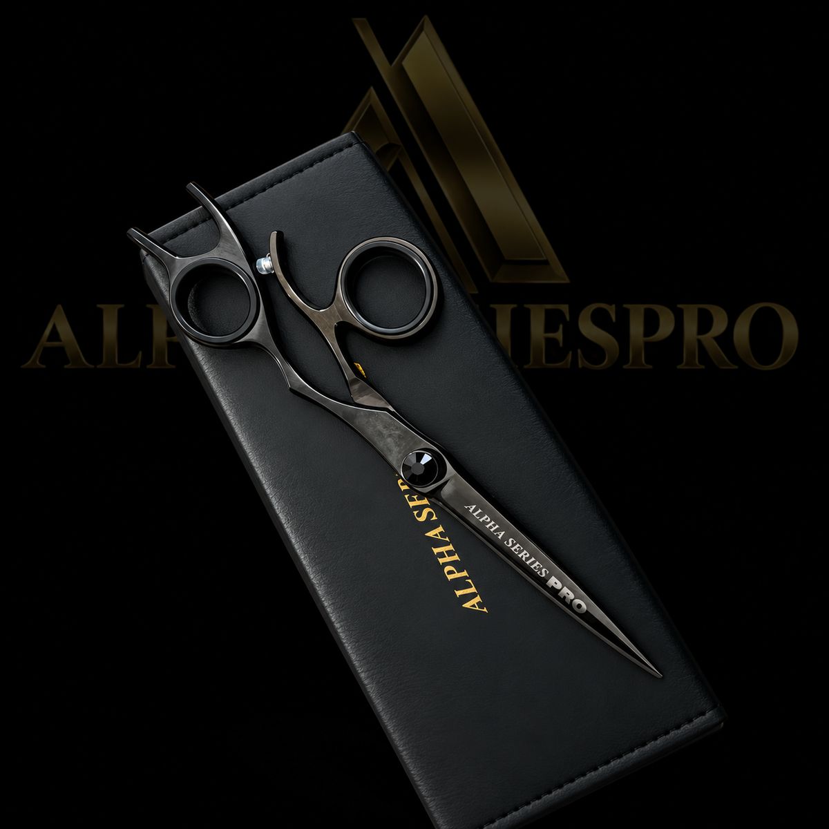 Signature Shear Collection (Execution) 6” Black on a black Alpha Series Pro studio background